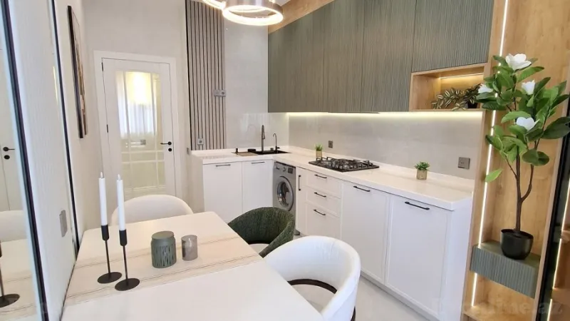 Satılır 3 otaqlı Mənzil Yeni tikili 120 m² Gənclik m. - şəkil 2