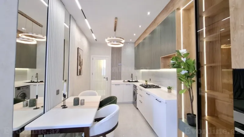 Satılır 3 otaqlı Mənzil Yeni tikili 120 m² Gənclik m. - şəkil 4