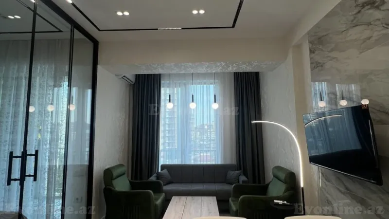 Kirayə verilir 2 otaqlı Mənzil Yeni tikili 50 m² Elmlər Akademiyası m. - şəkil 10