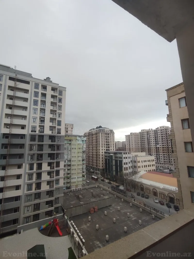 Kirayə verilir 2 otaqlı Mənzil Yeni tikili 80 m² 8 Noyabr m. - şəkil 7