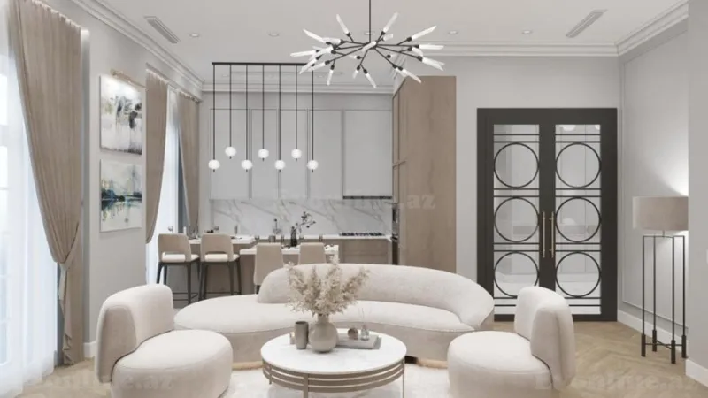 Satılır 3 otaqlı Mənzil Yeni tikili 108 m² Xətai r. - şəkil 5