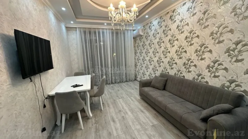 Kirayə verilir 2 otaqlı Mənzil Yeni tikili 90 m² Əhmədli - şəkil 3