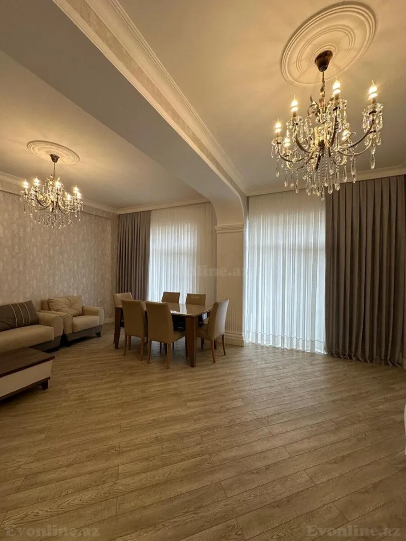 Kirayə verilir 3 otaqlı Mənzil Yeni tikili 137 m² Xətai m. - şəkil 5