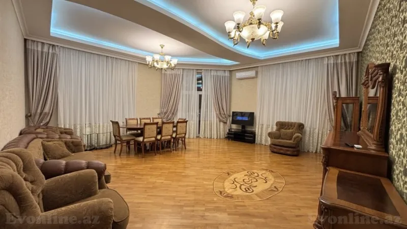 Kirayə verilir 3 otaqlı Mənzil Köhnə tikili 130 m² Sahil m. - şəkil 3