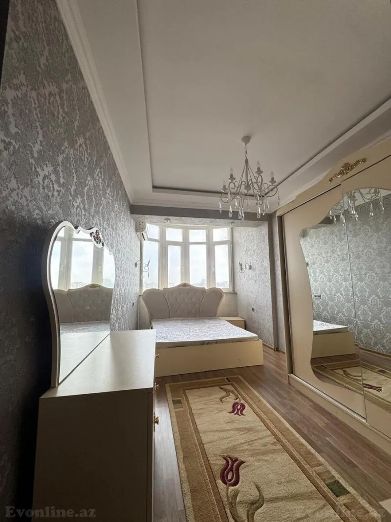 Kirayə verilir 2 otaqlı Mənzil Yeni tikili 60 m² Yeni Yasamal - şəkil 4