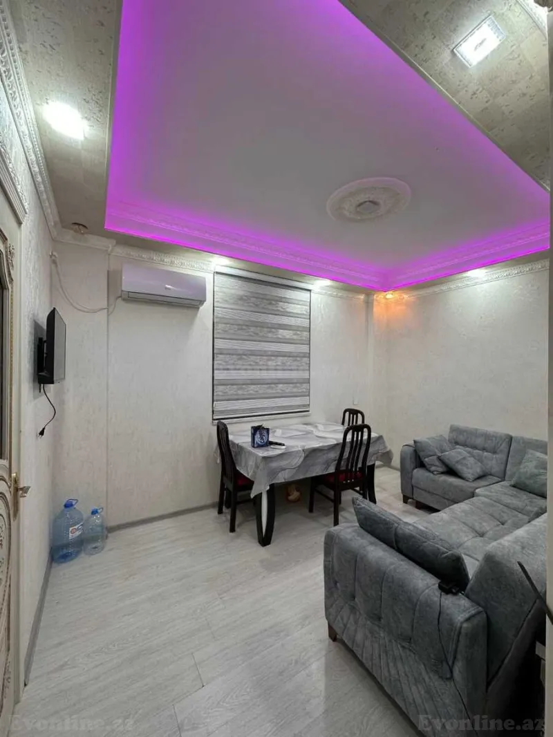 Kirayə verilir 2 otaqlı Mənzil Yeni tikili 45 m² Abşeron r. - şəkil 2