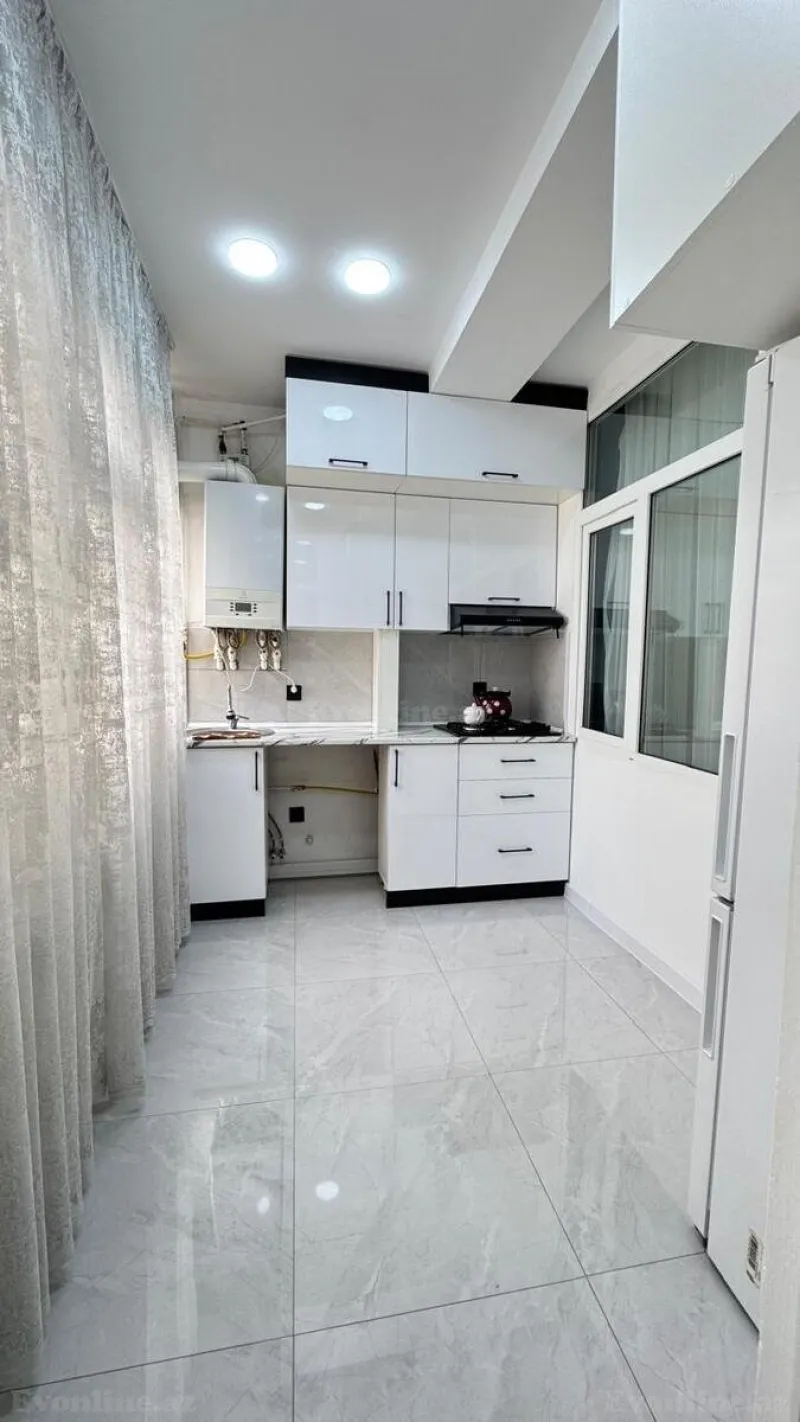 Kirayə verilir 2 otaqlı Mənzil Yeni tikili 65 m² Həzi Aslanov m. - şəkil 4
