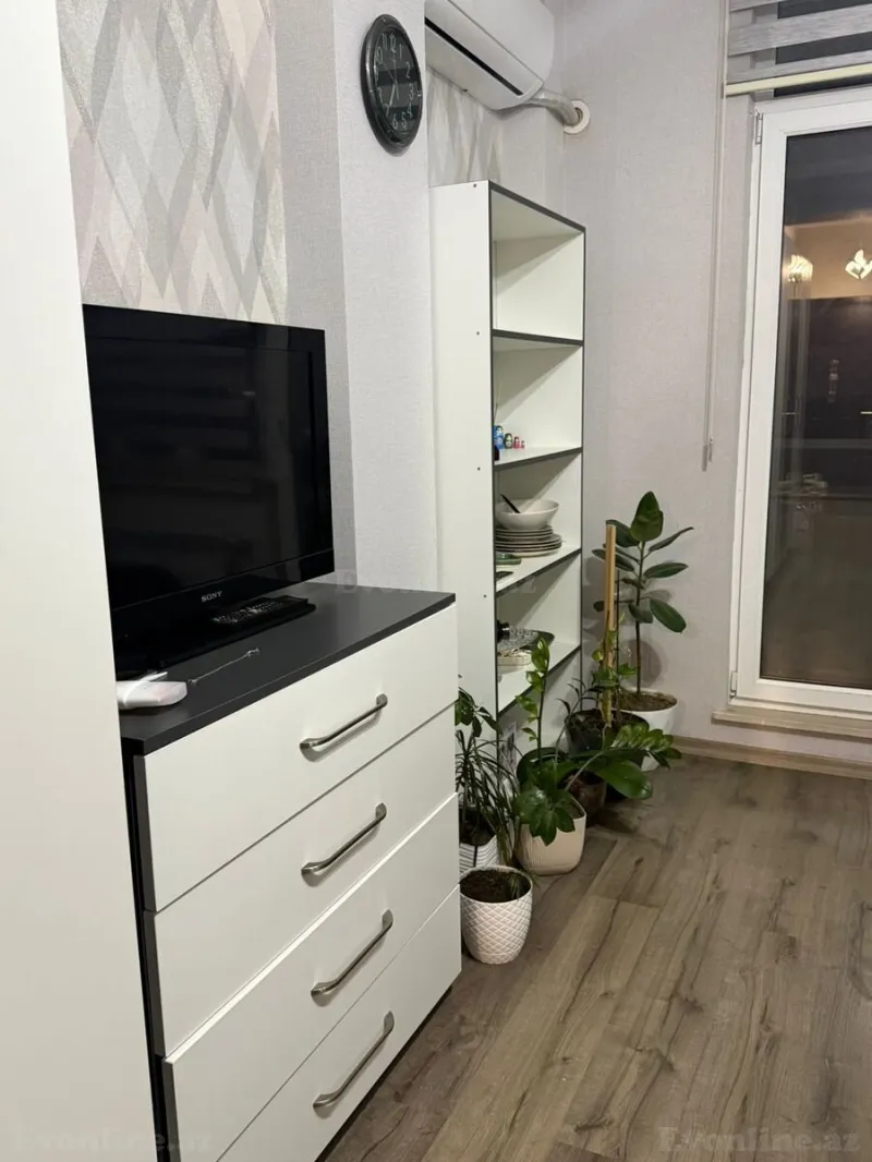 Kirayə verilir 1 otaqlı Mənzil Yeni tikili 30 m² Yasamal - şəkil 3