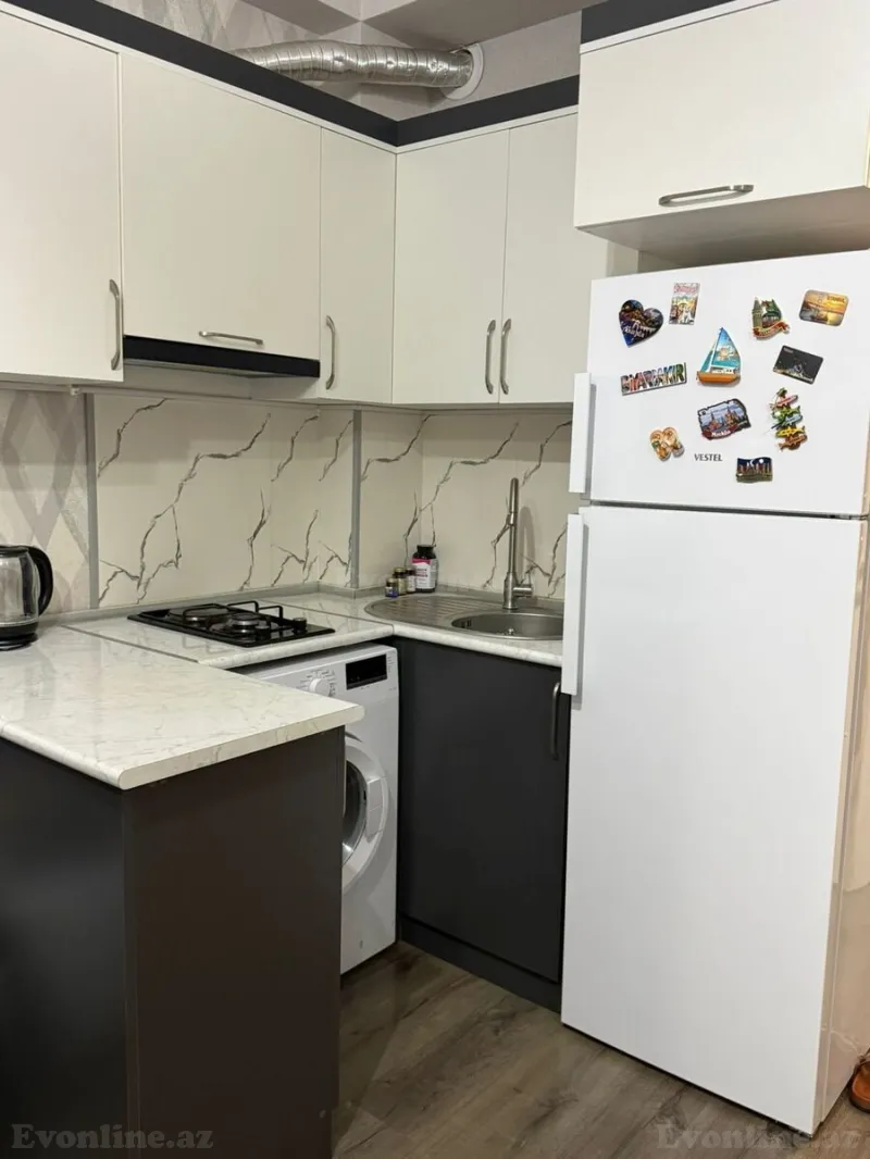 Kirayə verilir 1 otaqlı Mənzil Yeni tikili 30 m² Yasamal - şəkil 4