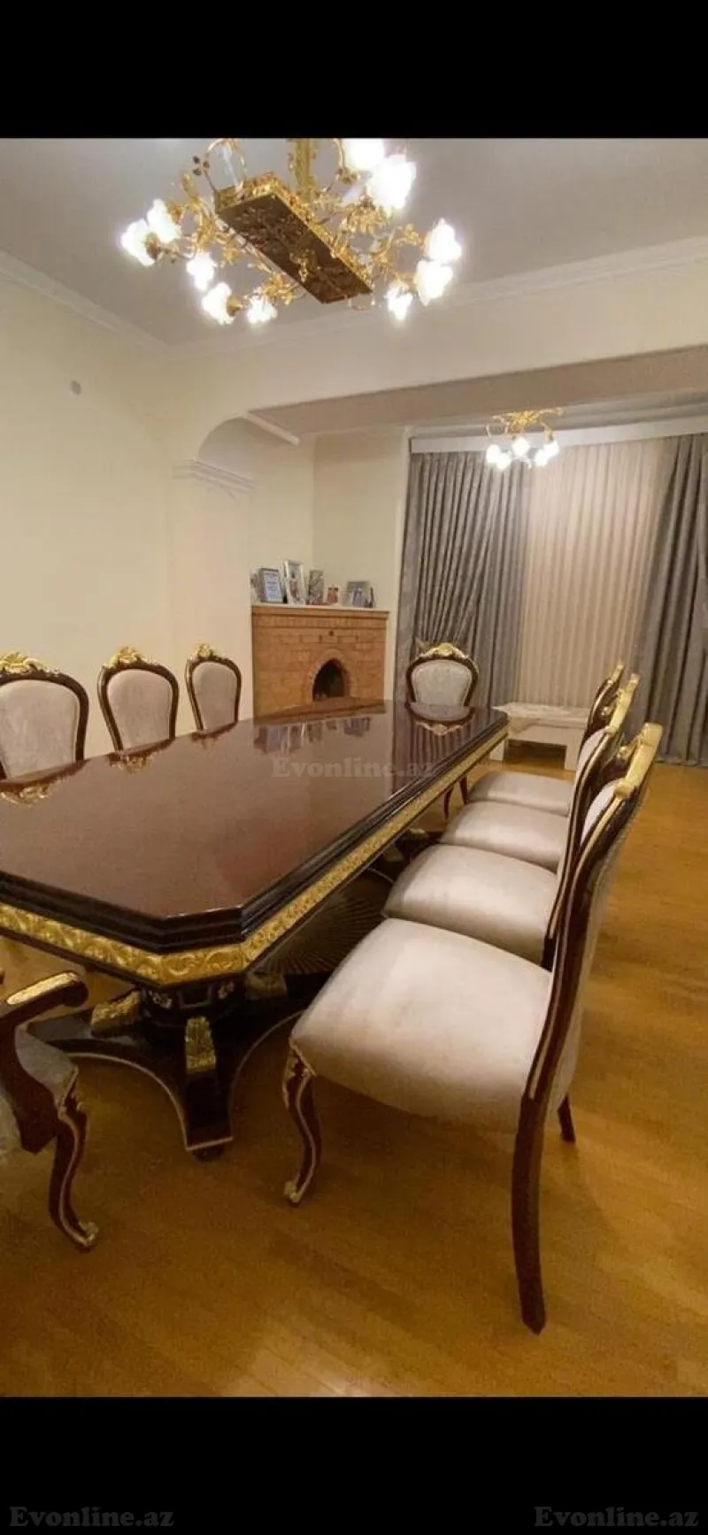 4 otaqlı Mənzil 160 m² 8 Noyabr m. Kirayə verilir