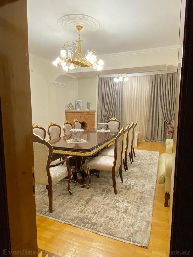 Kirayə verilir 4 otaqlı Mənzil Yeni tikili 160 m² 8 Noyabr m. - şəkil 2