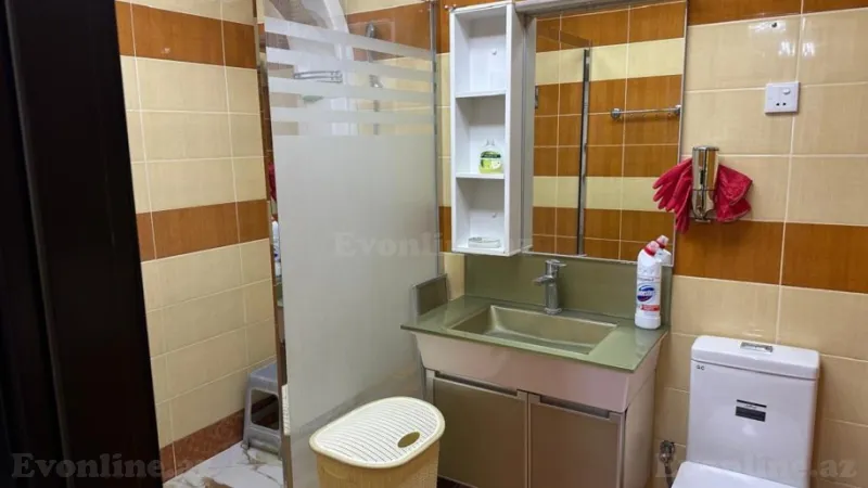 Kirayə verilir 3 otaqlı Mənzil Yeni tikili 107 m² Nərimanov r. - şəkil 5