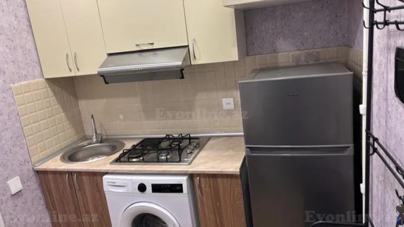 Kirayə verilir 1 otaqlı Mənzil Yeni tikili 27 m² İnşaatçılar m. - şəkil 5