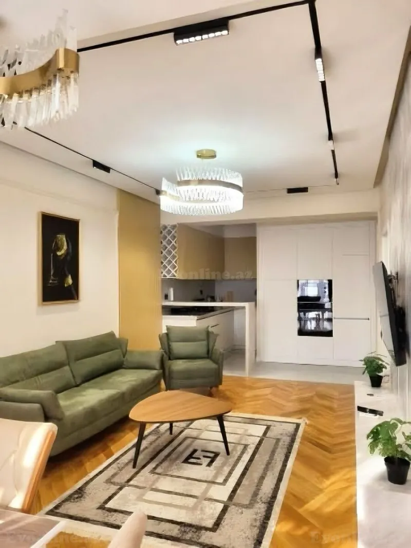 Kirayə verilir 2 otaqlı Mənzil Yeni tikili 80 m² 28 May m. - şəkil 3
