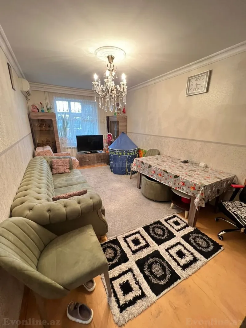 Satılır 3 otaqlı Mənzil Köhnə tikili 75 m² Həzi Aslanov m. - şəkil 3