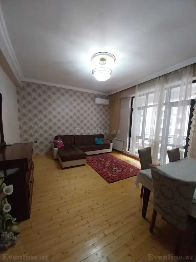 Kirayə verilir 2 otaqlı Mənzil Yeni tikili 57 m² Qara Qarayev m. - şəkil 2