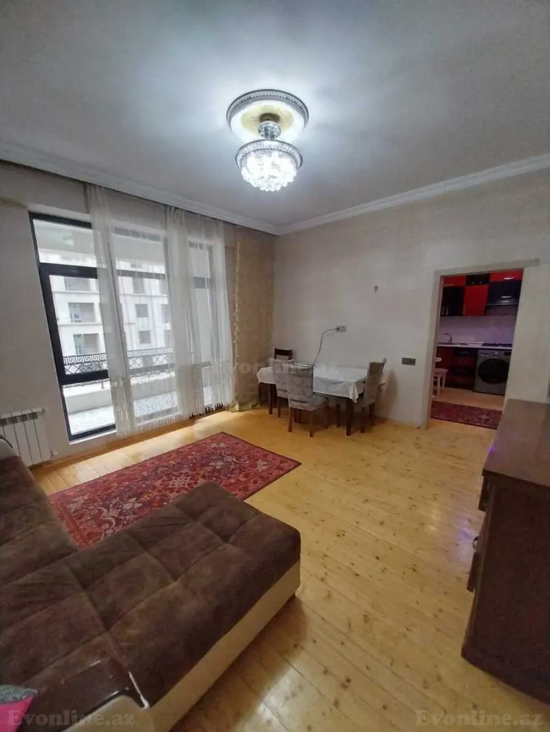 Kirayə verilir 2 otaqlı Mənzil Yeni tikili 57 m² Qara Qarayev m. - şəkil 3
