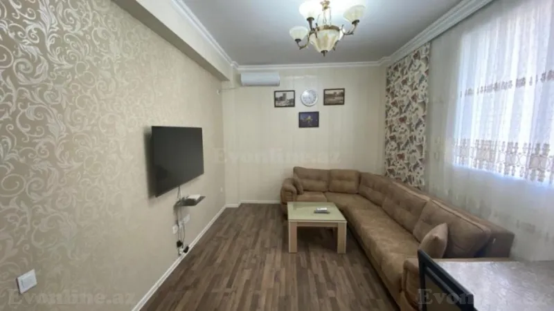 Kirayə verilir 2 otaqlı Mənzil Yeni tikili 70 m² İnşaatçılar m. - şəkil 3