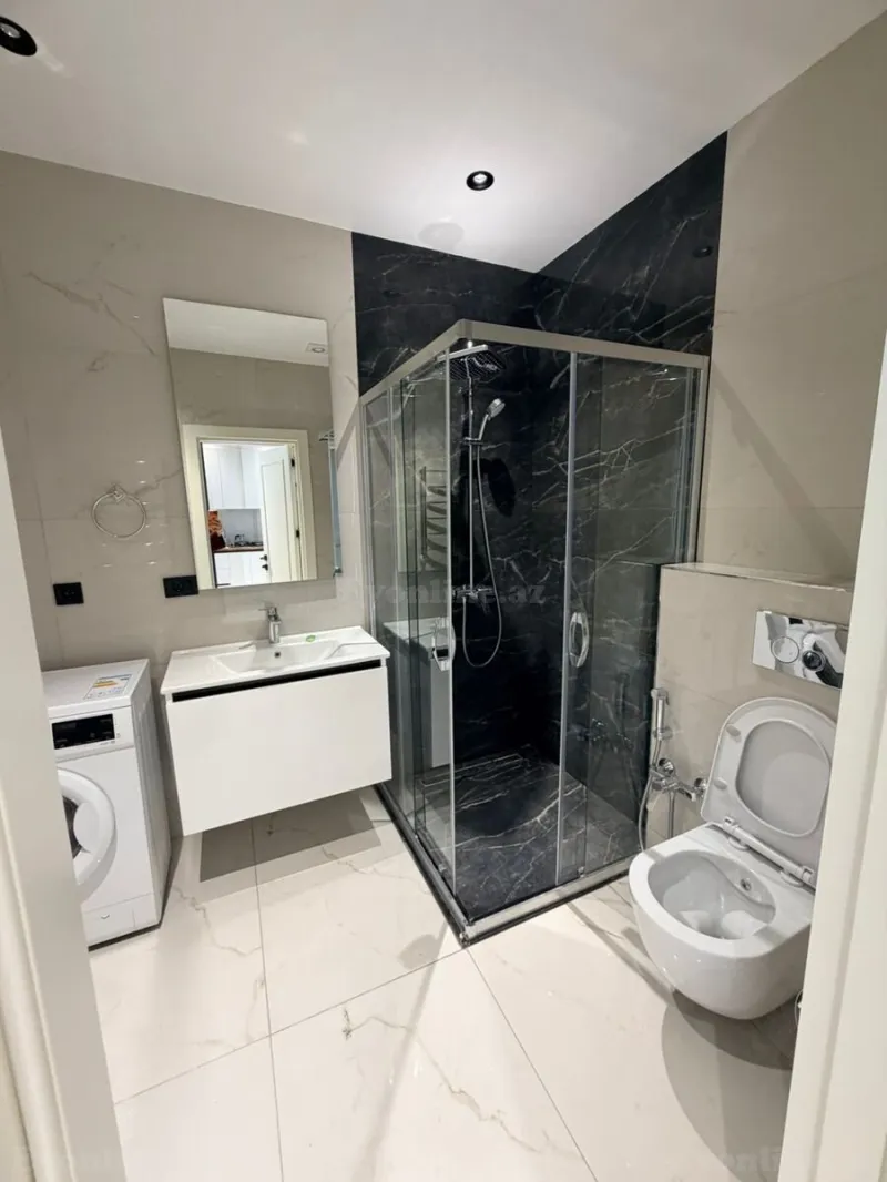 Kirayə verilir 2 otaqlı Mənzil Yeni tikili 75 m² Qara Qarayev m. - şəkil 6