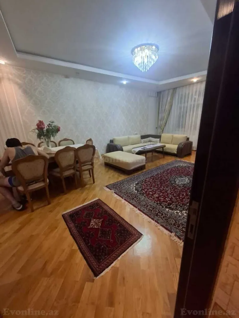 Kirayə verilir 3 otaqlı Mənzil Yeni tikili 90 m² Nizami m. - şəkil 3