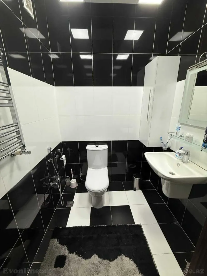 Kirayə verilir 2 otaqlı Mənzil Yeni tikili 120 m² Xətai m. - şəkil 15