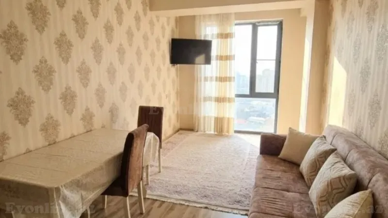 Kirayə verilir 2 otaqlı Mənzil Yeni tikili 65 m² Həzi Aslanov m. - şəkil 2