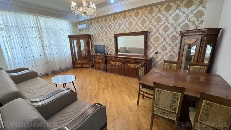 Kirayə verilir 2 otaqlı Mənzil Yeni tikili 80 m² Xalqlar Dostluğu m. - şəkil 2