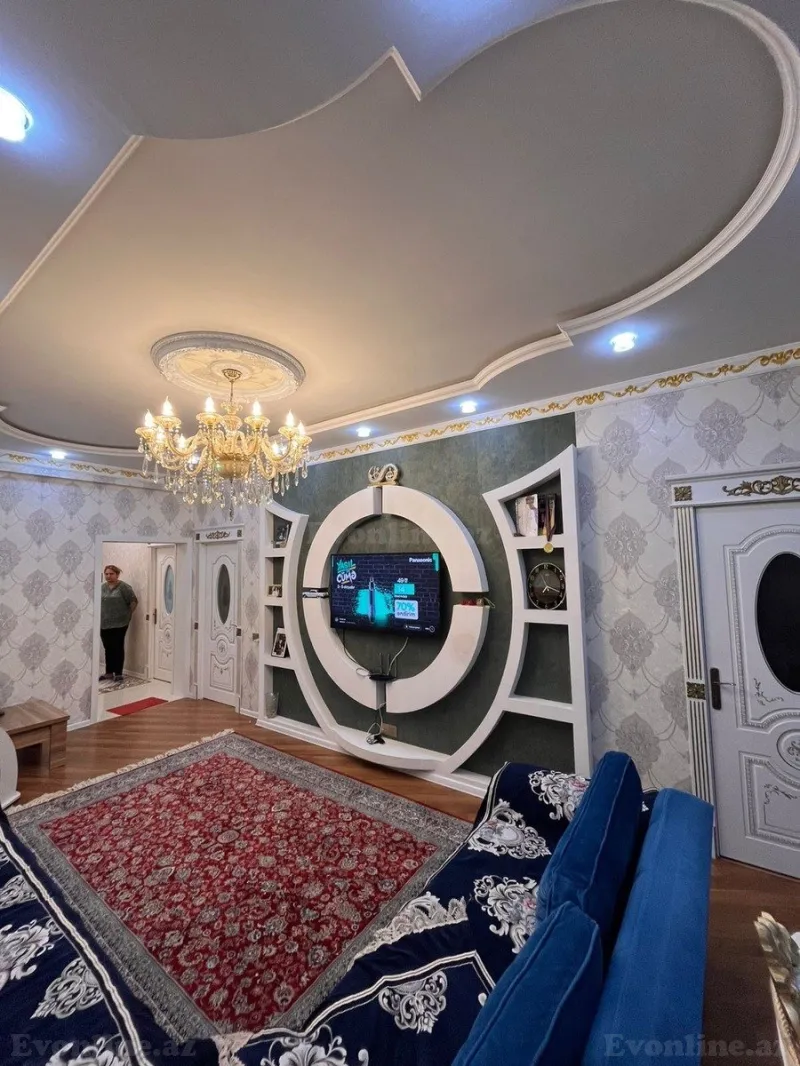 Satılır 3 otaqlı Mənzil Yeni tikili 86 m² Nəsimi r. - şəkil 2