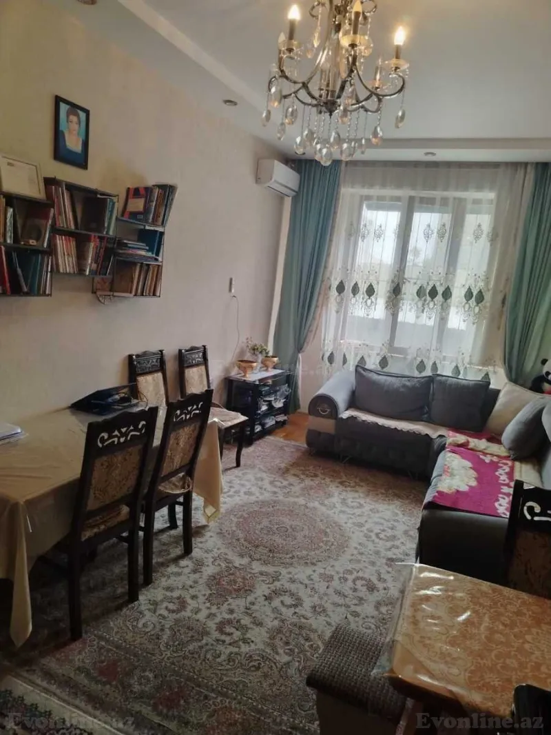 Satılır 2 otaqlı Mənzil Yeni tikili 42 m² Qara Qarayev m. - şəkil 4