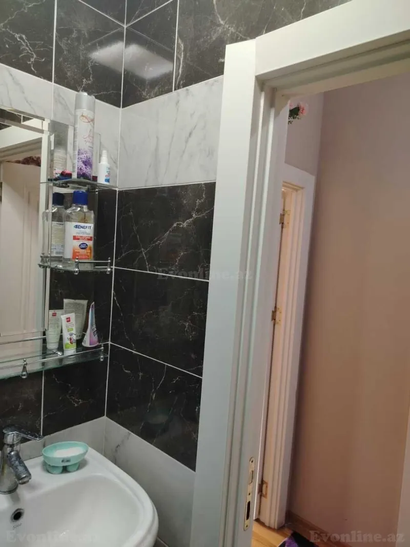 Satılır 2 otaqlı Mənzil Yeni tikili 42 m² Qara Qarayev m. - şəkil 6