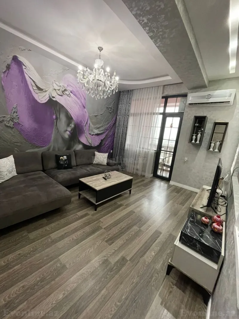 Kirayə verilir 3 otaqlı Mənzil Yeni tikili 90 m² Elmlər Akademiyası m. - şəkil 3