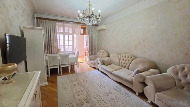 Satılır 3 otaqlı Mənzil Köhnə tikili 80 m² Nəriman Nərimanov m. - şəkil 2