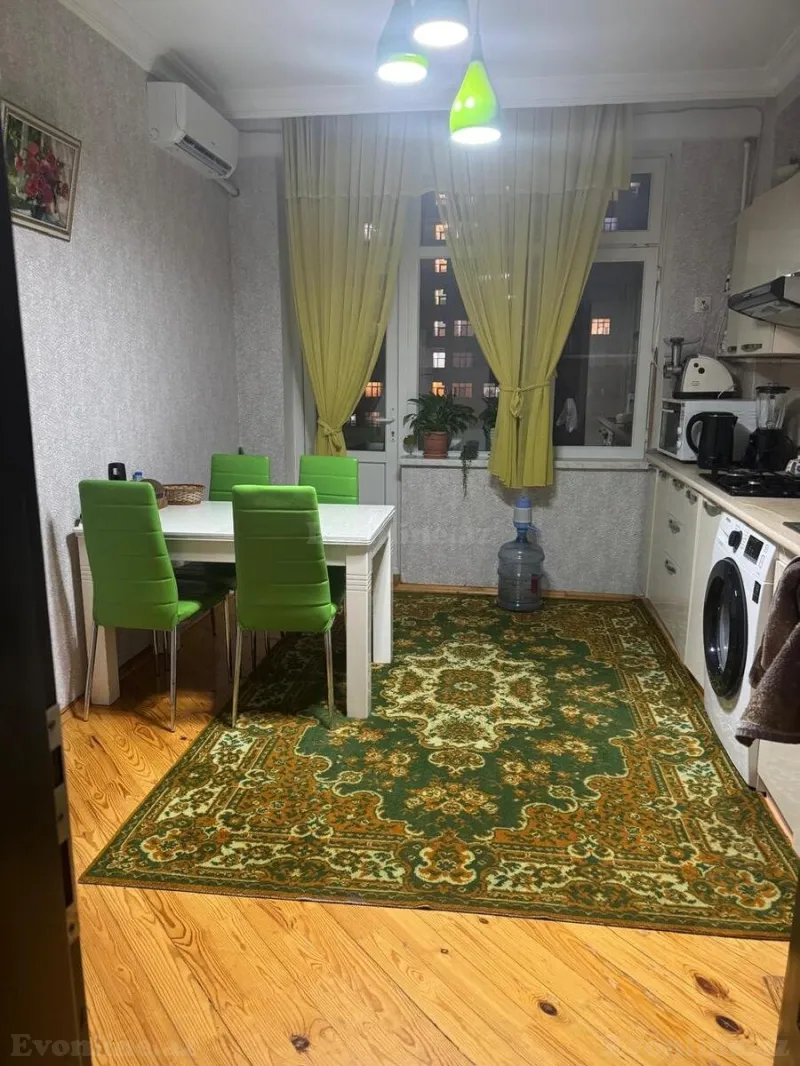 Satılır 3 otaqlı Mənzil Yeni tikili 112 m² Həzi Aslanov m. - şəkil 3