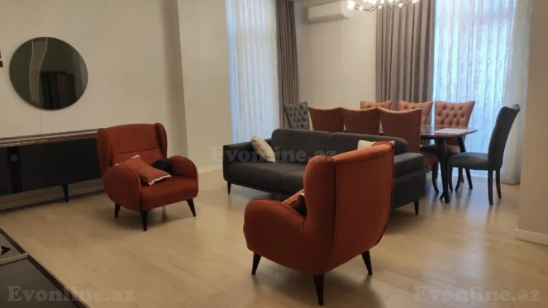 Kirayə verilir 3 otaqlı Mənzil Yeni tikili 170 m² Elmlər Akademiyası m. - şəkil 8