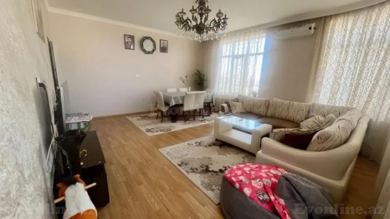 Satılır 3 otaqlı Mənzil Yeni tikili 92 m² Həzi Aslanov m. - şəkil 3