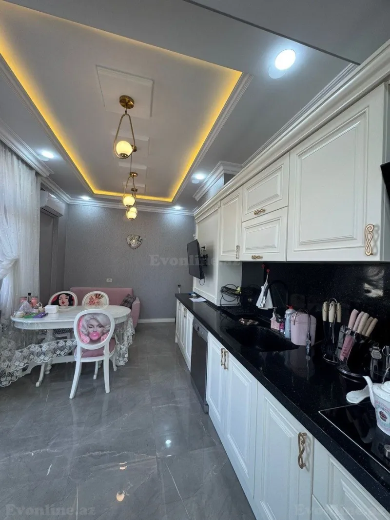 Kirayə verilir 2 otaqlı Mənzil Yeni tikili 100 m² Yasamal - şəkil 4