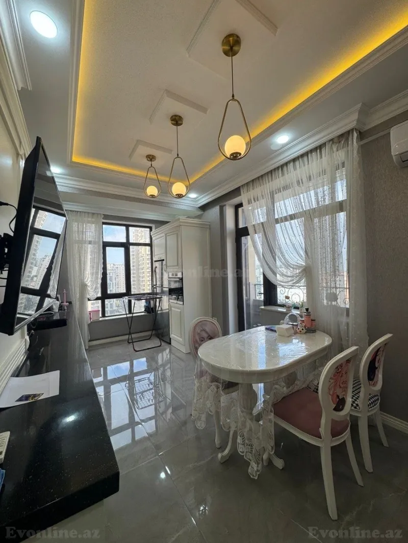 Kirayə verilir 2 otaqlı Mənzil Yeni tikili 100 m² Yasamal - şəkil 6