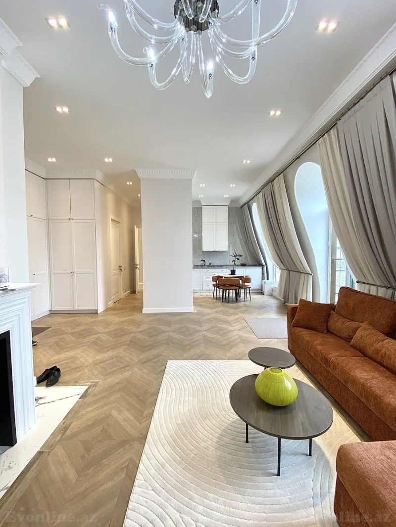 Kirayə verilir 2 otaqlı Mənzil Yeni tikili 85 m² Xətai r. - şəkil 4