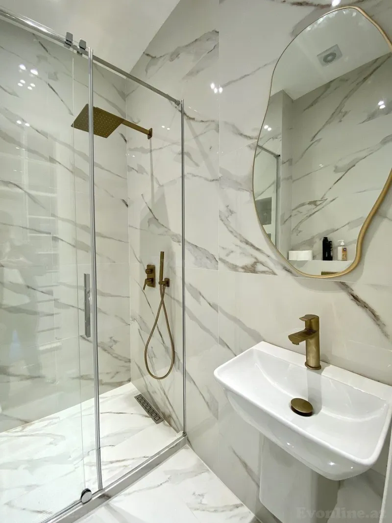 Kirayə verilir 2 otaqlı Mənzil Yeni tikili 85 m² Xətai r. - şəkil 14