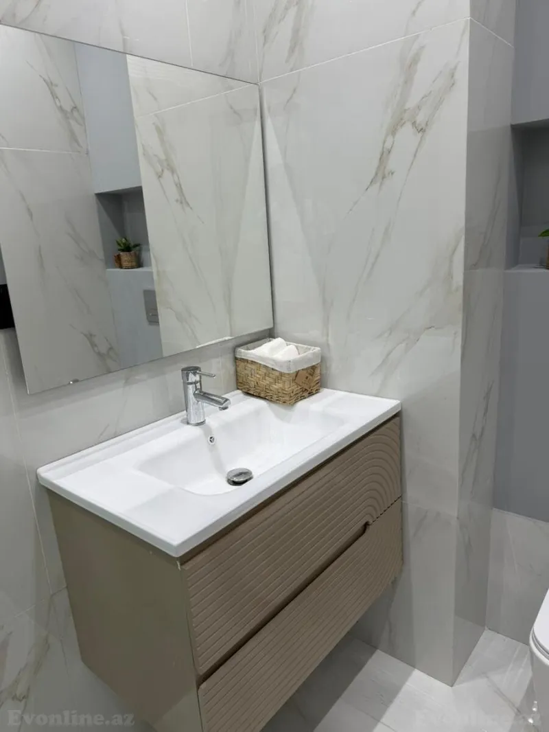 Satılır 3 otaqlı Mənzil Yeni tikili 80 m² Bakmil m. - şəkil 16