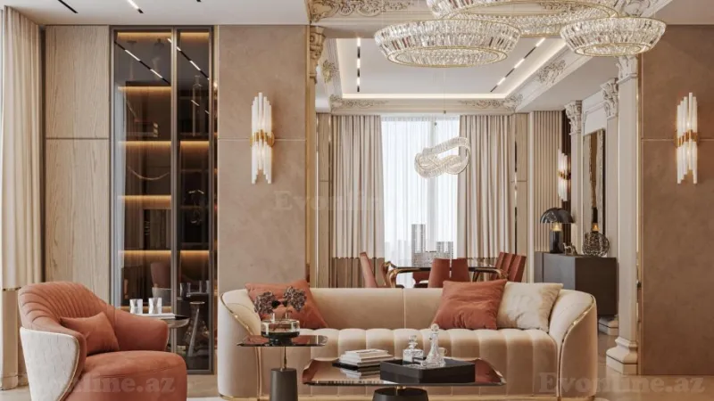 Satılır 4 otaqlı Mənzil Yeni tikili 230 m² Elmlər Akademiyası m. - şəkil 18