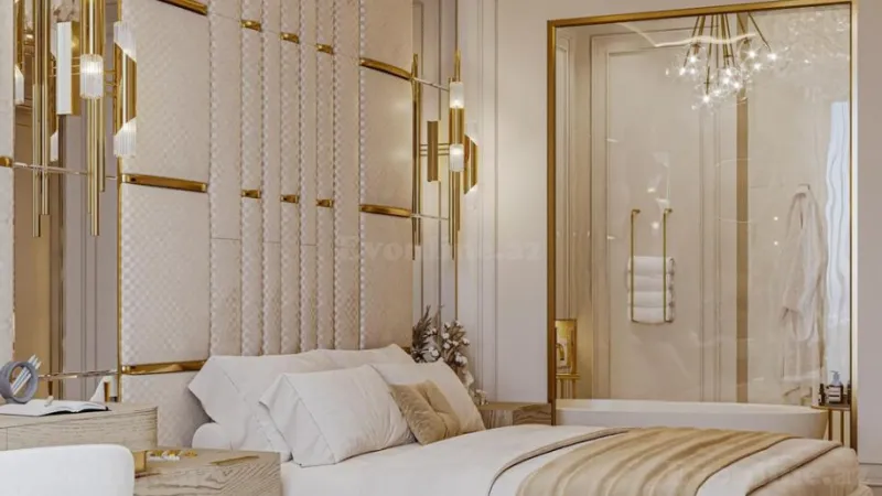 Satılır 4 otaqlı Mənzil Yeni tikili 230 m² Elmlər Akademiyası m. - şəkil 21