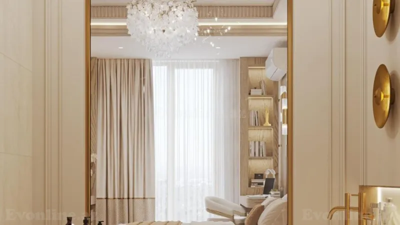 Satılır 4 otaqlı Mənzil Yeni tikili 230 m² Elmlər Akademiyası m. - şəkil 22