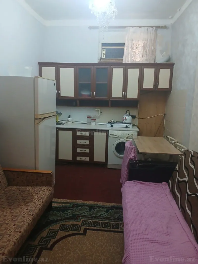 Kirayə verilir 1 otaqlı Mənzil Köhnə tikili 20 m² Yasamal - şəkil 3