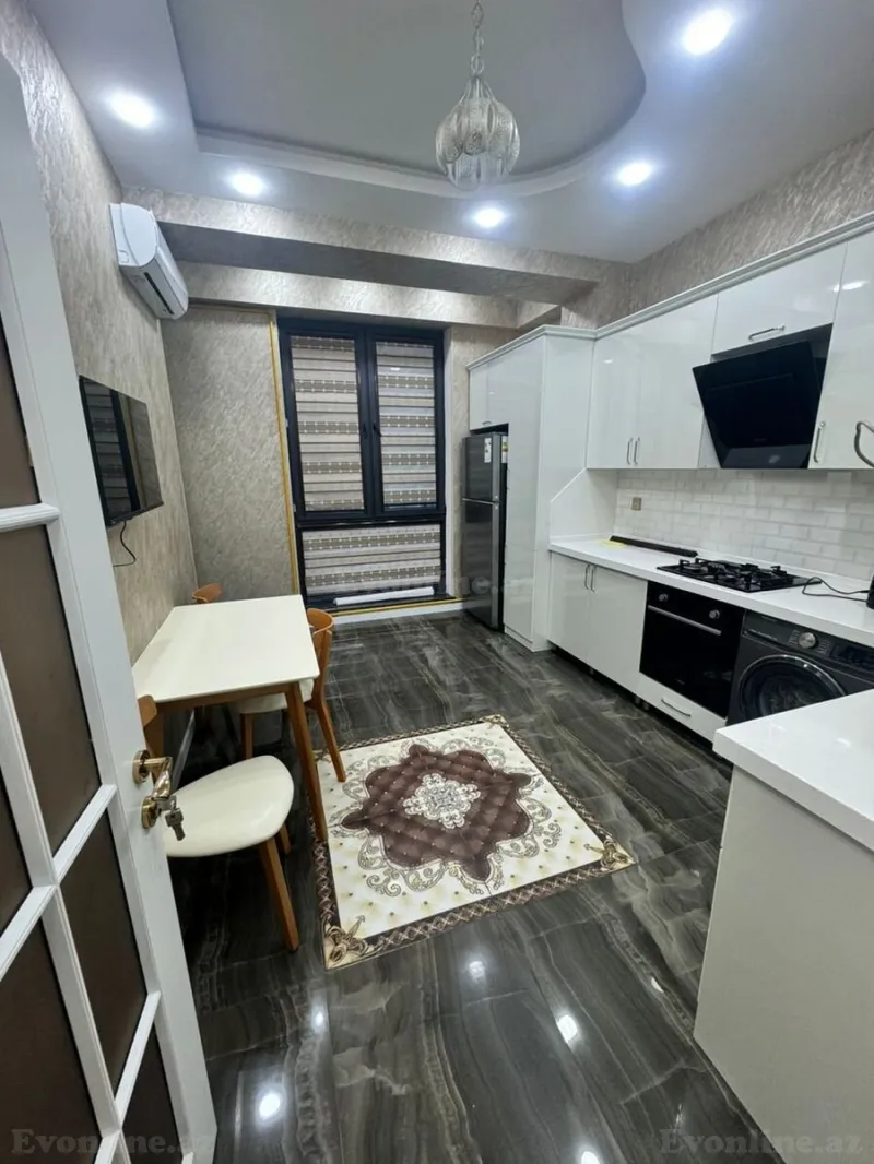 Kirayə verilir 3 otaqlı Mənzil Yeni tikili 120 m² Gənclik m. - şəkil 4