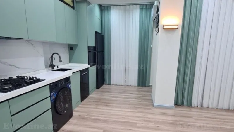 Satılır 3 otaqlı Mənzil Yeni tikili 86 m² Neftçilər m. - şəkil 8