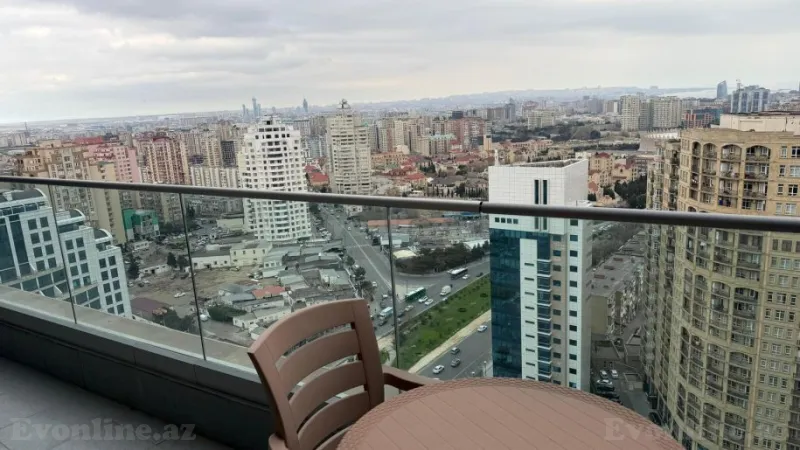 Kirayə verilir 3 otaqlı Mənzil Yeni tikili 110 m² 8 Noyabr m. - şəkil 2