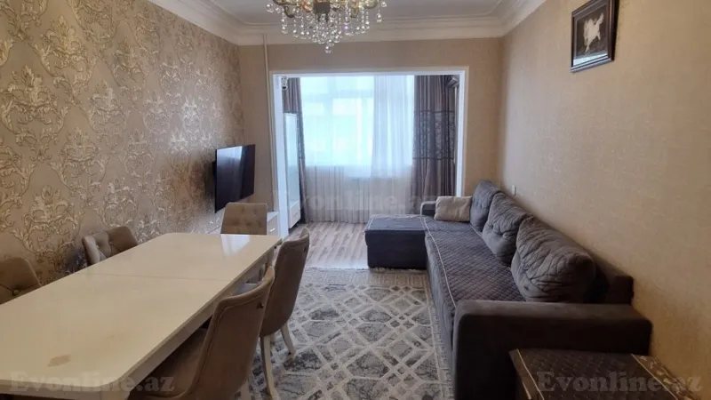 Kirayə verilir 3 otaqlı Mənzil Köhnə tikili 80 m² 8-ci mikrorayon - şəkil 3