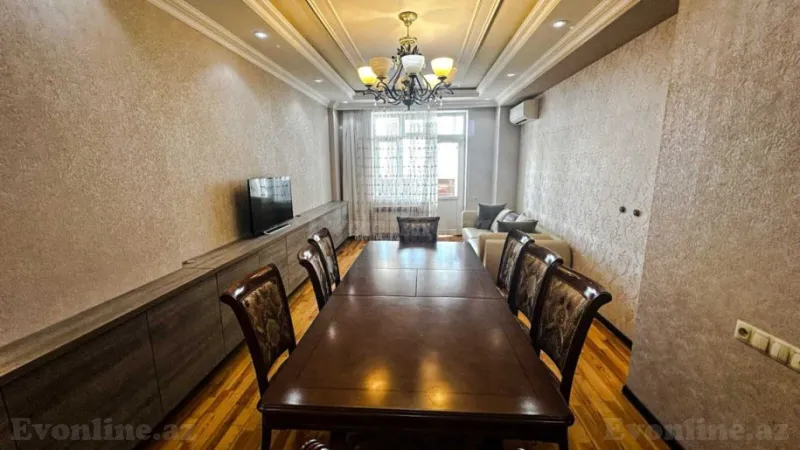 Kirayə verilir 3 otaqlı Mənzil Yeni tikili 110 m² Həzi Aslanov m. - şəkil 2