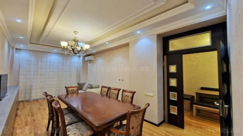 Kirayə verilir 3 otaqlı Mənzil Yeni tikili 110 m² Həzi Aslanov m. - şəkil 6